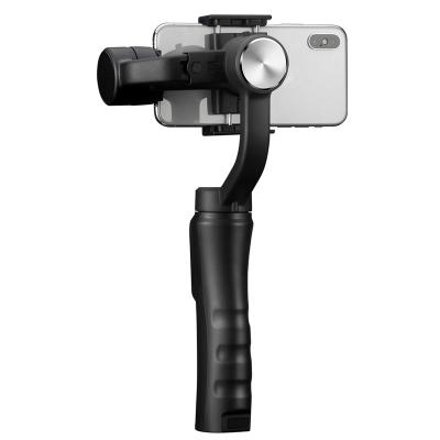 China Soft Cell Phone Smart Phone Stabilizing Bracket H4 Grip Gimbal Stabilizer for iPhone XS XR X 8Plus 8 7P 7 Samsung and Action Camera for sale