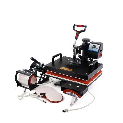 China Home use factory direct commercial 5 in1 heat press machine with two kinds of cup heater for sale