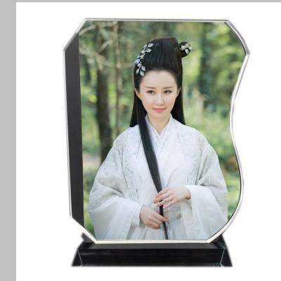 China Crystal Sublimation Blanks Crystal Irregular form photo personalized crystal for DIY for sale