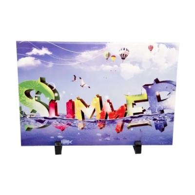 China 20x30cm Customized Sublimation Porcelain Ceramic Tile For Printing Photos for sale