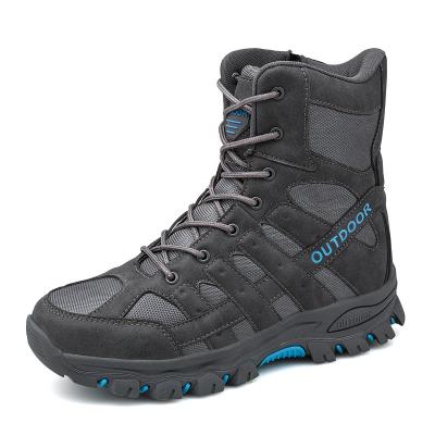 China CUSHIONING Tactical Boots Men's Outdoor Aid Foreign Trade Leisure Hiking Tactical Men High Tops for sale