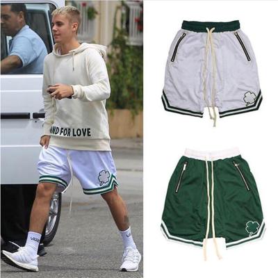 China Trendy Men's Breathable Fashion Hip Hop Casual Shorts Fog Breathable Loose Sports Basketball Pants Large for sale