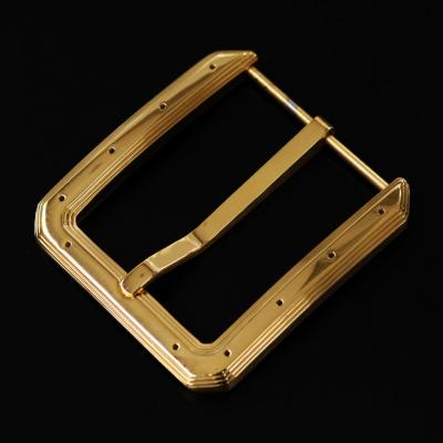 China Pin Buckle 304 High-grade Pure Steel Perforated Stainless Steel Belt Buckle Men's Pin Buckle Head Belt Accessories Simple for sale