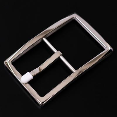 China Pure Steel Pin Buckle 304 Stainless Steel Belt Buckle Pin Head Pin Buckle Series Belt Buckle Single Head Perforated Belt 35mm for sale