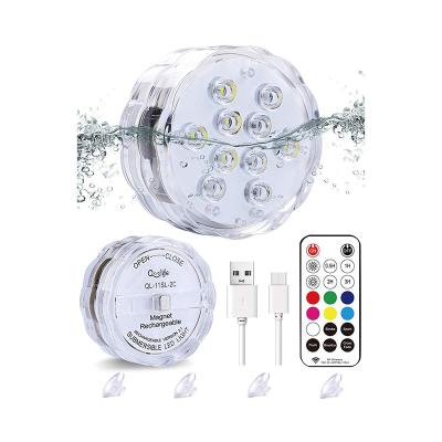 China LANDSCAPE led submersible lights with remotes video submersible led light for growing bulk submersible led lights for sale