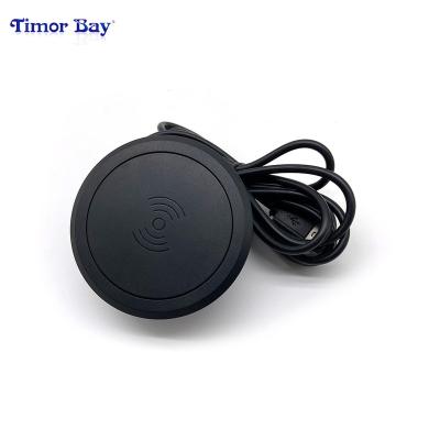 China Furniture Easy Installation High Quality Wireless Charger Desktop Mountable Embedded Wireless Charger for sale