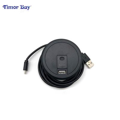 China Easy Installation Furniture Professional Wireless Charger Desktop Mountable Embedded Wireless Charger for sale