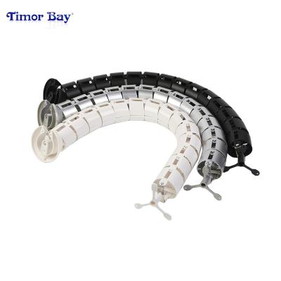 China Easy Installation ABS Plastic Snake Wire Management For Desk Position Office Workstation for sale