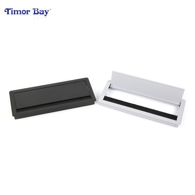 China Easy Installation Customized Desk Accessories Waterproof Aluminum Alloy Cable Box for sale