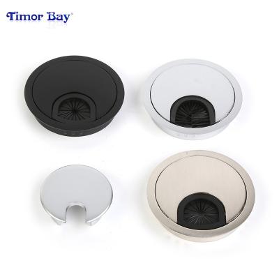 China Easy Round Accessories Organizer Wire Computer Box Computer Desk Installation Plastic Wire Box Office Furniture Wire Box for sale