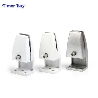 China New Modern Office Furniture Accessories Fixed Clapboard Clip Aluminum Alloy Clapboard Desk Bracket for sale