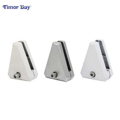 China Modern High Quality Desktop Glass Clip Wall Mounted Screen Aluminum Alloy Screen Clip for sale