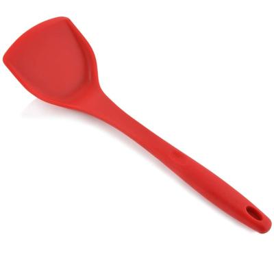 China Hot Selling Custom Made Kitchenware Stick Silicone Non Turner Viable Spatula For Kitchen Use for sale