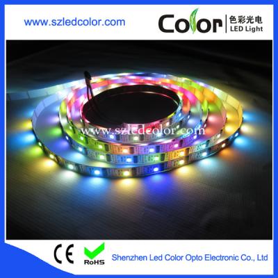 China DC5V 60led/m Addressable LED Strip RGBW 4in1 Digital LED Tape for sale