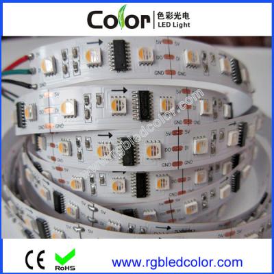 Chine Bande accessible commandée individuelle de DC5V 60led/m UCS2912 RGBW LED à vendre