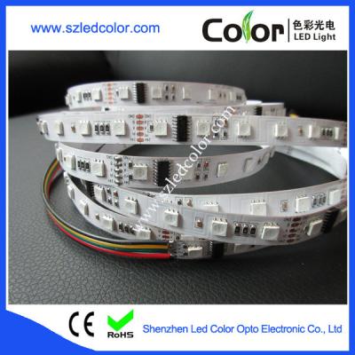 Chine 5050 le dmx numérique de la couleur dc24v 60led/m de rêve de RVB a mené la bande à vendre