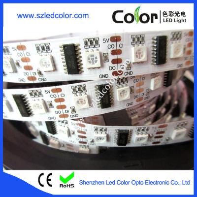 China digitaler rgb lpd8806 geführter Streifen dc5v 32/48/52 led/m zu verkaufen