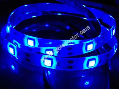 China dc5v single color deep bule led strip for sale