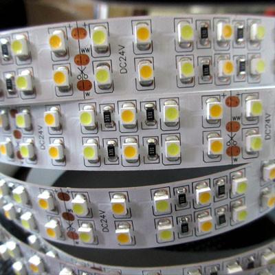 China tira llevada dimmable de 3528 ww+w cct en venta