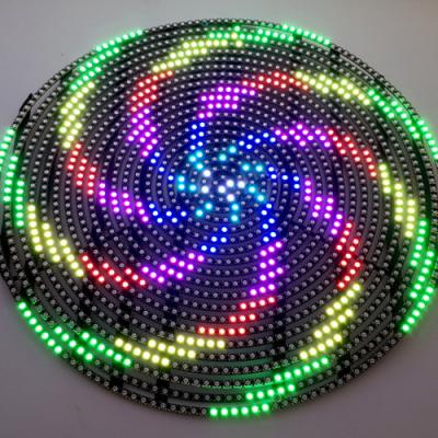 China Zugängliche IC-Gestalt RGB DC5V 24leds in Kreis WS2812B SK6812 LED zu verkaufen