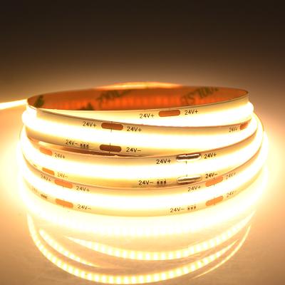 China High lumen no dark spot led strip COB 504pcs dimmable flexible COB led strip kits for sale