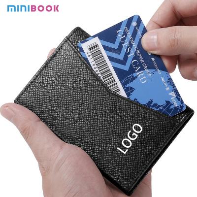 China Upgrade Your Style with Our Popular Ultra-thin Leather Card Holder for sale