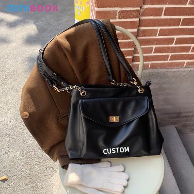 China Klassische und funktionelle PU-Leder-Tote-Tasche für Frauen Schulter-Messenger-Handtasche zu verkaufen