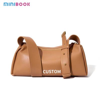 China Polyester Lining Material Fashion Crossbody Bag for Women's Shoulder Bag Leather Bag for sale