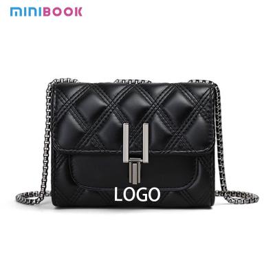 China GENUINE LEATHER 2024 Crossbody Summer end Women's Bag Chain Mini Small Square Bag for sale