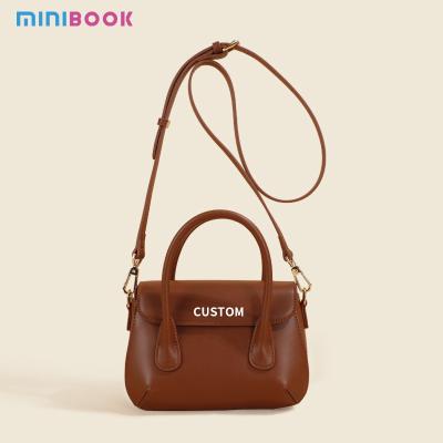 China Lady Trendy Clip Crossbody Shoulder Handbag Leather Hand Bag for Women Luxury Design 2024 for sale