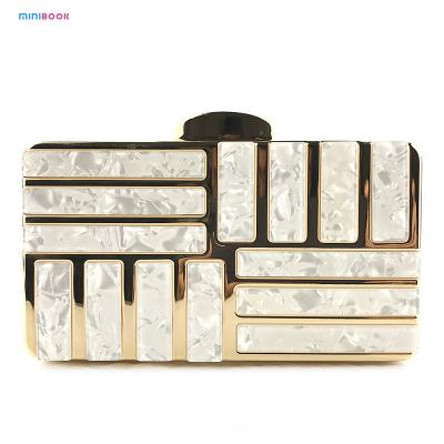 China Small Square Bag Ladies Banquet Mobile Phone Hand Shoulder Bag Woman Party Clutch Handbag for sale