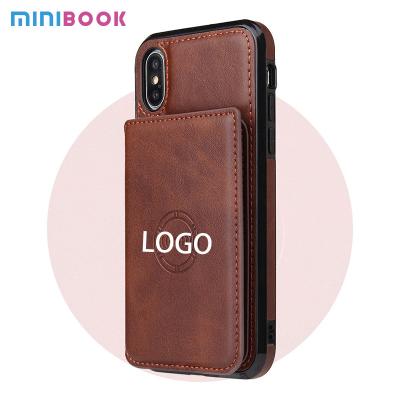 China Mobiele telefoonhoesjes schokbestendig magnetisch ID creditcardhouder voor iPhone 15 Pro Te koop