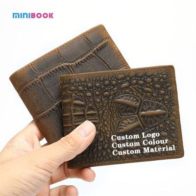 China Stof Kaart Slim Man Wallets Luxe Tyvek Minimalist Custom Koeien Wallet bij Minibook Groothandel Te koop