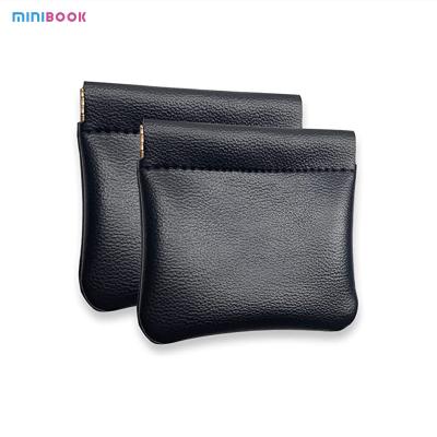 China Unisex PU Leather Portable Headphone Protection Bag for Men and Women Portable Wallet for sale