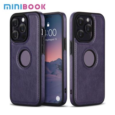 China Shockproof Luxury PU Leather Phone Case for iPhone 14 13 12 11 Plus Pro Max Back Cover for sale