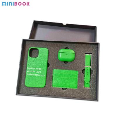 Chine Minibook étanche à l'eau, étui de téléphone portable en cuir authentique personnalisé pour iPhone 14 édition masculine à vendre