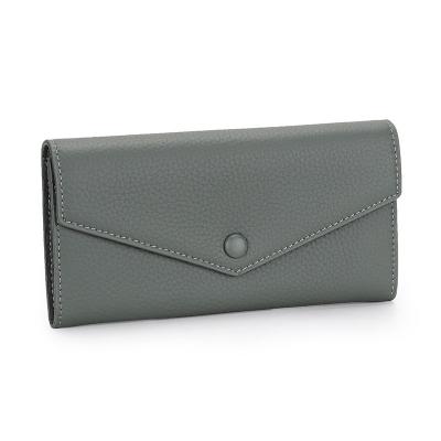 China Custom Logo Trendy Fashion Long Envelope Ladies Wallet with and OEM/ODM Guaranteed for sale