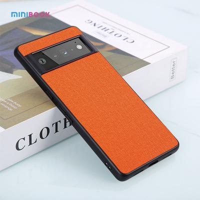 China Protective PU Back Cove Mobile Phone Case for Google Pixel 6 Pro and Pixel 7 by Mininook for sale