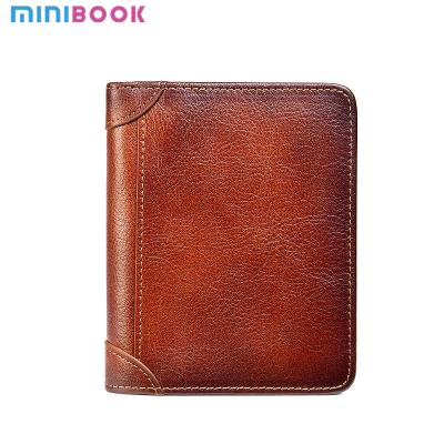 China Multi-functional Men's Wallet Genuine Leather Coin Purse for Sophisticated Functionality for sale