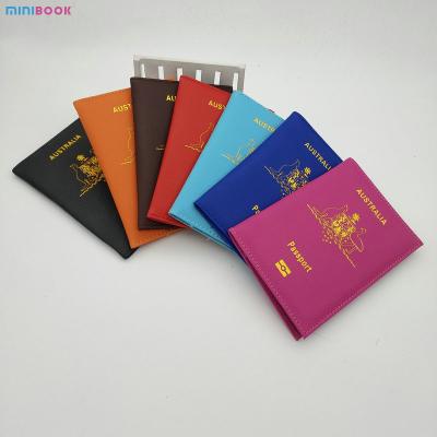 中国 PU Leather USA Passport Cover Personalised American Holder Case Travel Document Case 販売のため