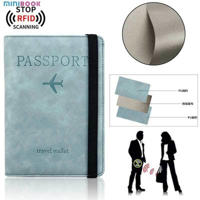 中国 Availiable Sample of Fashion Credit Card Wallets for Elastic Cord Travel Passport Holder 販売のため