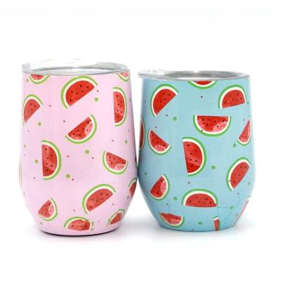 China New Product Sublimation Wine Tumbler 11oz China Wholesale Non Inverted Wine Tumbler Stainless Steel for sale