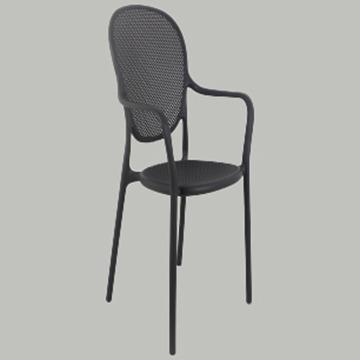 China Other Modern Best Selling Cheap Leisure Home Armchair Furniture PP All Plastic Dining Chair for sale