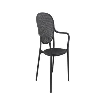 China Other Outdoor Rugged And Stackable High End Leisure PP Plastic Chair for sale