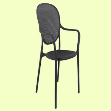 China Other Hot Selling Outdoor Leisure PP Chair Round Seat Plastic Chair for sale