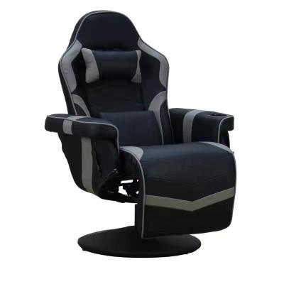 China Massage Metal Legs Modern Leisure Style Salon Recliner Low PU Massage Chair for sale