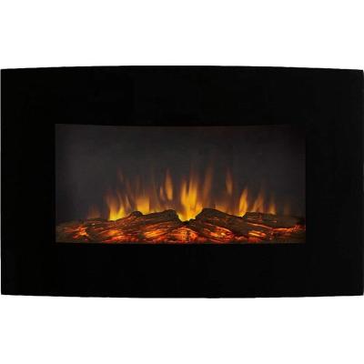 China Electric Fireplace Heater Regal Log Flame Wall Mounted Effect 26 Inch Fireplace Wall Mounted Heater for sale