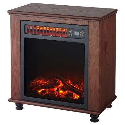 China LED Flame Lights IH-2092 Home Using Wood Frame Electric Heater Decorative Fireplace With Remote Control for sale