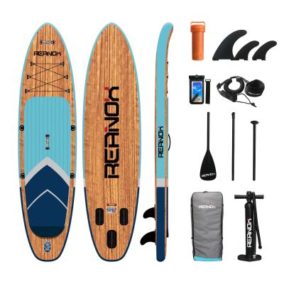 China Enjoy a wonderful surfing experience soft top air inflate sip paddle board with fins sup to paddle inflatable cheap isup for sale