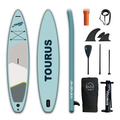 China Unisex Most Popular Inflatable Surfboard Long Board Sup Inflatable Sip Board In Weihai for sale